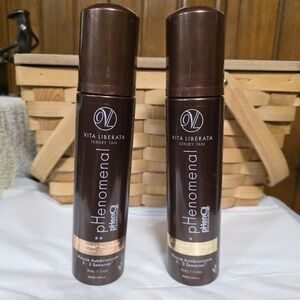 VITA LIBERATA LUXURY TAN PHENOMENAL 2-3 WEEK TAN MOUSSE FAIR & MEDIUM 1 Each